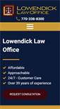 Mobile Screenshot of hdl-law.com